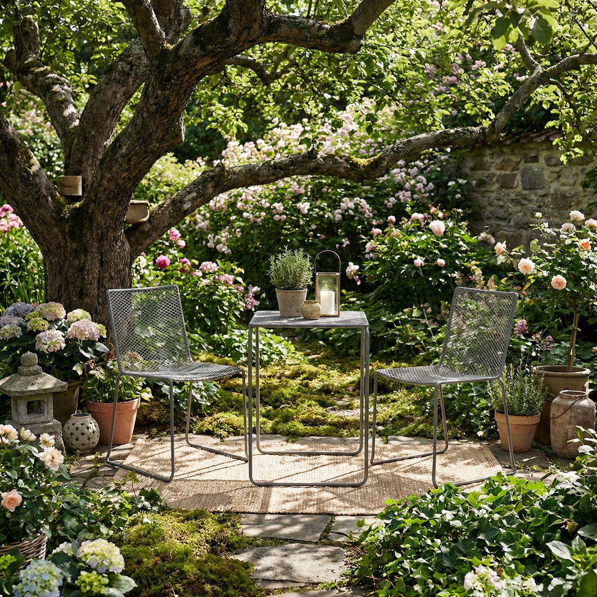 Haru Caféset Slate Grey