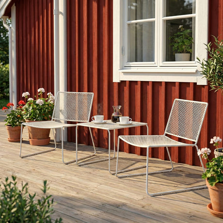 Haru Loungefåtölj Pearl White