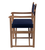 Haväng Regissörsstol Teak/Blå