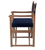 Haväng Regissörsstol Teak/Blå