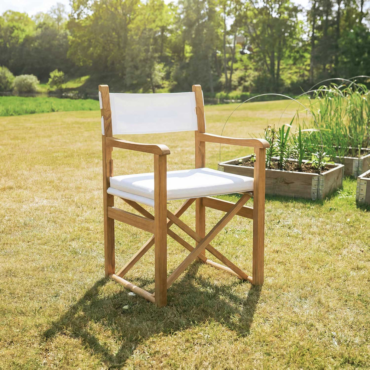 Haväng Regissörsstol Teak/Beige