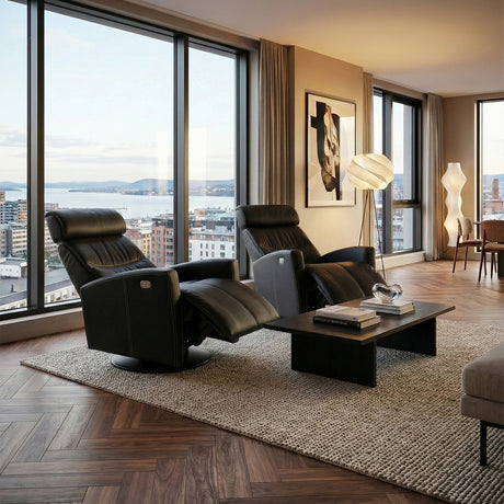 Milan Reclinerfåtölj Svart