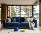 Impulse 3-sits Soffa Lux Wildflower Midnight Blue