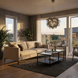 Gross 50 cm Taklampa Rökgrå