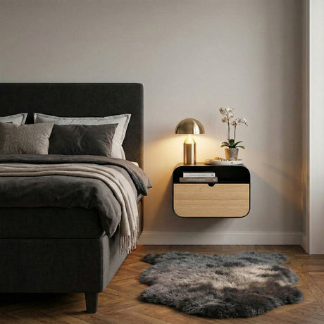 Joliet Sängbord 35x25 cm Bambu