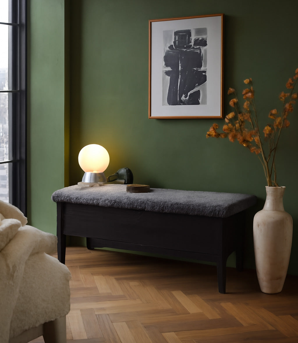 Klinte Bänk 120 Svart