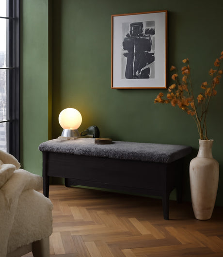 Klinte Bänk 120 Svart