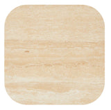 Lenox Sidobord Oljad Ek / Travertin
