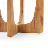 Lenox Sidobord Oljad Ek / Travertin