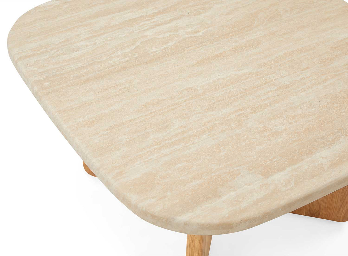 Lenox Soffbord Oljad ek / Travertin