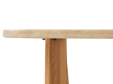Lenox Soffbord Oljad ek / Travertin