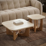 Lenox Soffbord Oljad ek / Travertin