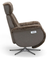 Lissabon Fåtölj Elektrisk Recline Sahara Fårskinn