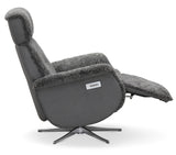Lissabon Fåtölj Elektrisk Recline Fårskinn Ljusgrå
