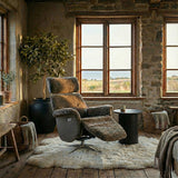 Lissabon Fåtölj Elektrisk Recline Sahara Fårskinn