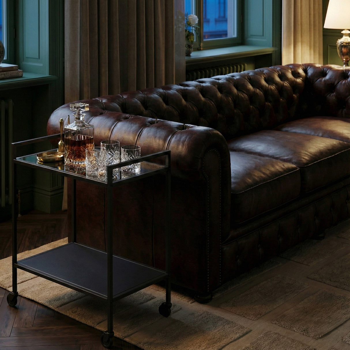 Notting Hill Serveringsvagn Glas