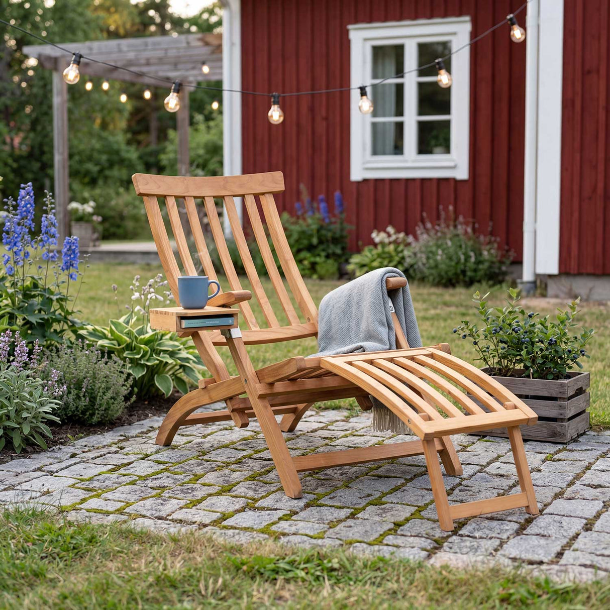 Lobby Däckstol Teak