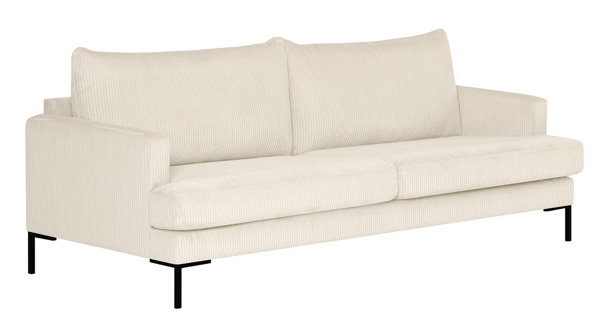 Luciana 3-sits Soffa Lincoln Creme