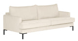 Luciana 3-sits Soffa Lincoln Creme