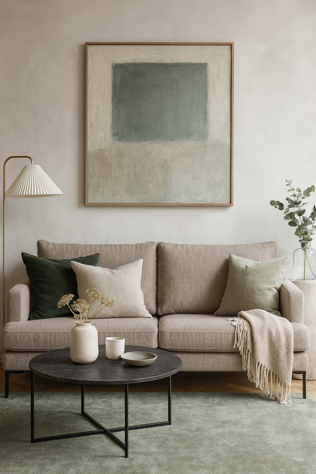 Luciana 2-sits Soffa Vogue Taupe