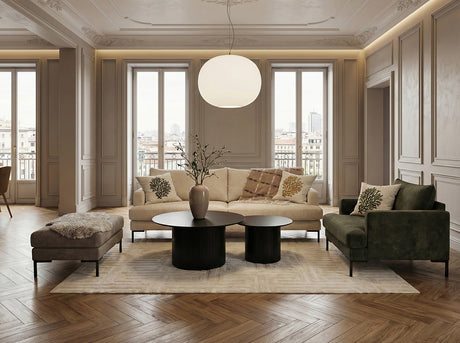 Luciana 3-sits Soffa Lincoln Creme