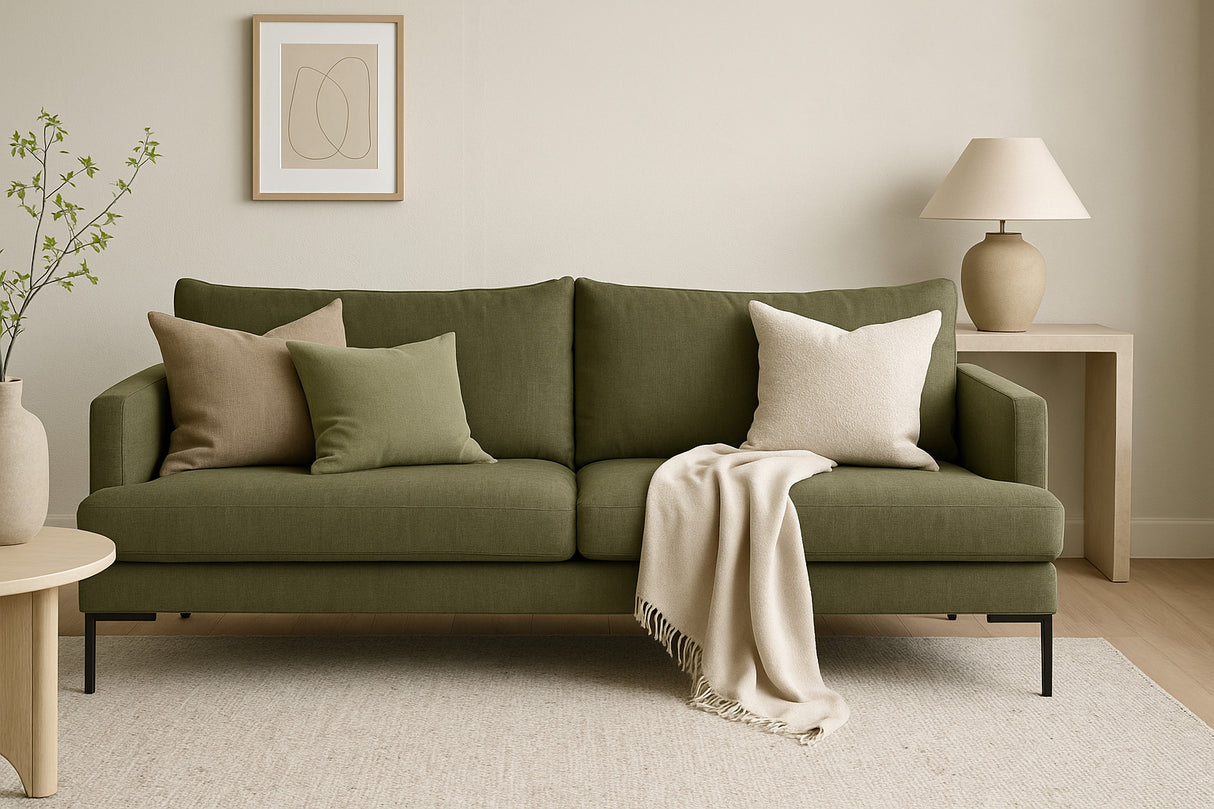 Luciana 3-sits Soffa Vogue Winter Moss