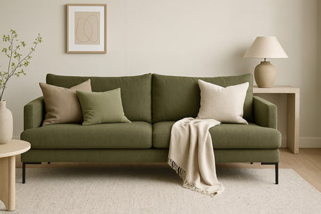 Luciana 3-sits Soffa Vogue Winter Moss