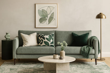 Matteo 3-sits soffa Symphony Sage