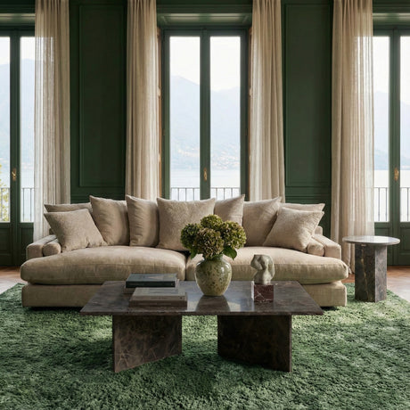 Miramas Soffbord 140x70 cm Brun