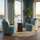 Munin Snurrfåtölj Perfect Harmony Aqua