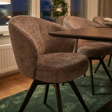 Maribo Karmstol Juto tyg Brun