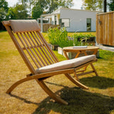 Lobby Loungefåtölj Teak