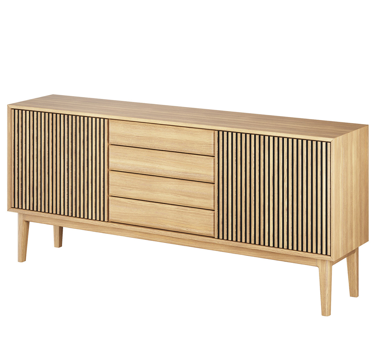 Broholm Sideboard Lameller Oljad Ek