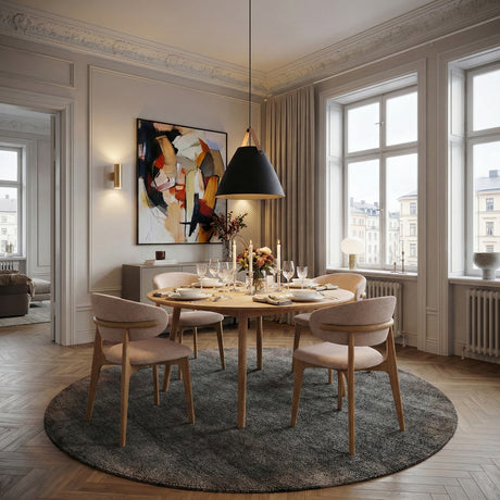 Nord Matbord 120 cm Oljad Ek