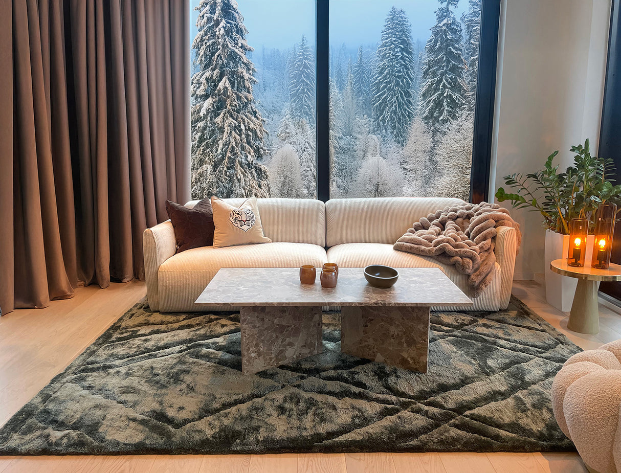 Oden 4-sits soffa Set 2 Lincoln Creme