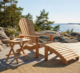 Opal Bord Vitblästrad Teak