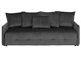 Ossian 3-sits Bäddsoffa Aphrodite Graphite