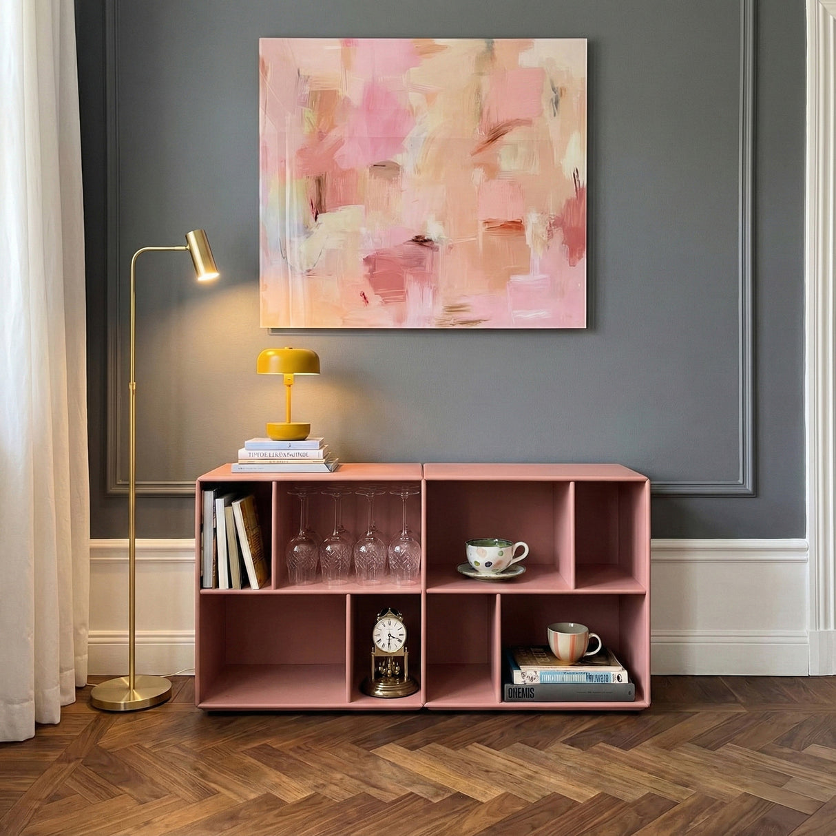 Palm Springs Quadrant-hylla Rosa