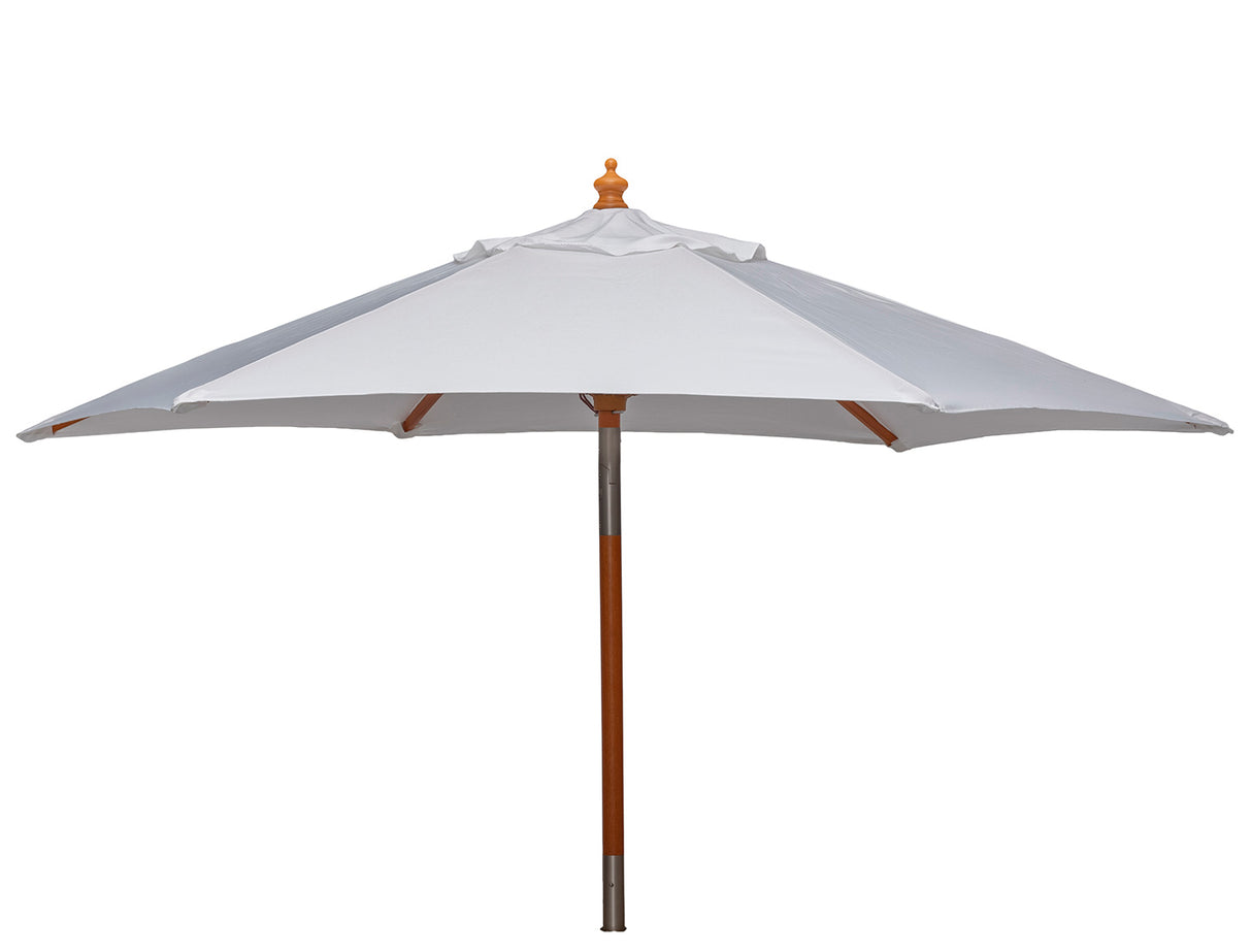 Träparasoll 210 cm Beige