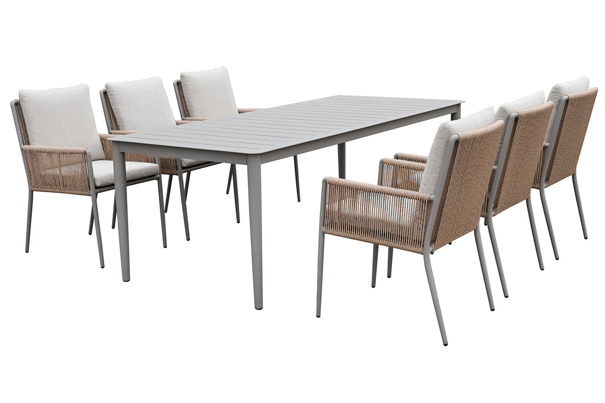 Ravenna Matbord 220x95 cm Khaki