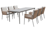 Ravenna Matbord 220x95 cm Khaki