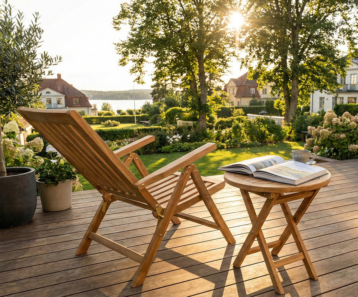 Rimini Positionsstol Teak