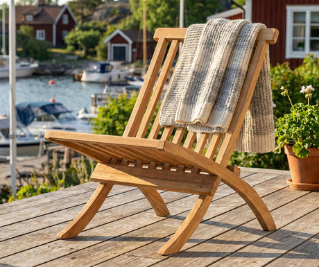 Rimini Loungefåtölj Teak