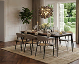 Edge Matbord 100x200-300 cm Walnut