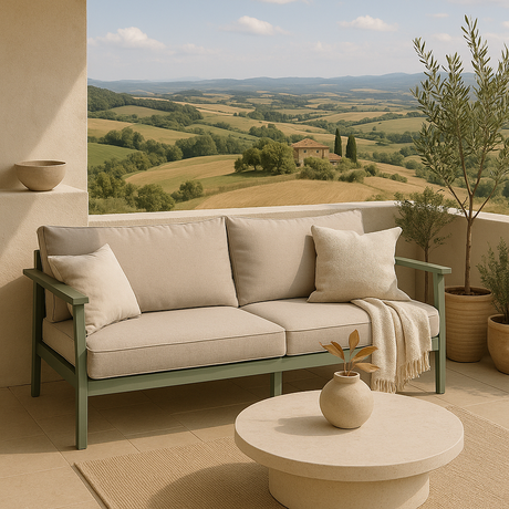 Samvaro XL 2,5-sits Soffa Dusty Green