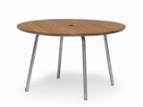 Sandhamn Utebord Ø120 cm Teak