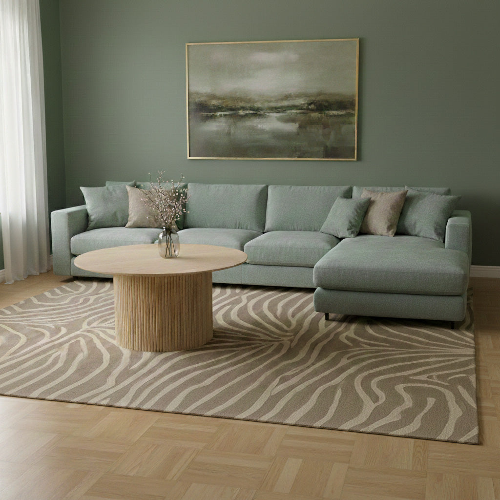 Scarlett Soffbord Ø90cm Vitpigmenterad Ek