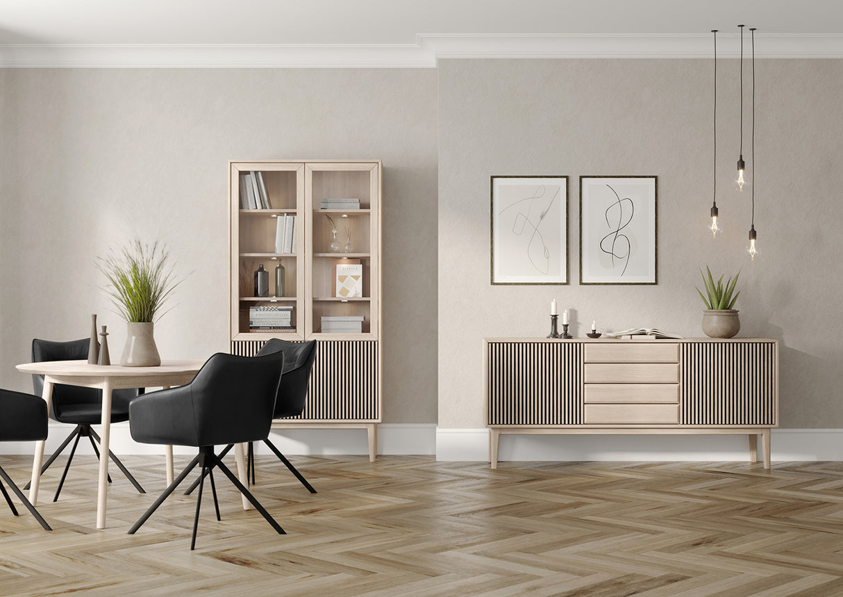 Broholm Sideboard Lameller Vitoljad Ek