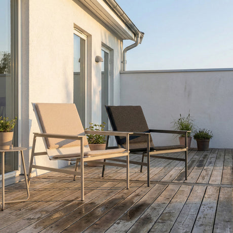 Soro Loungefåtölj Khaki/Teddy Beige