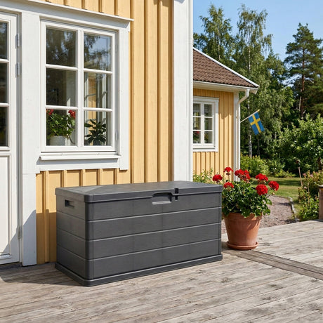 Start Förvaringslåda 118x59 cm Svart